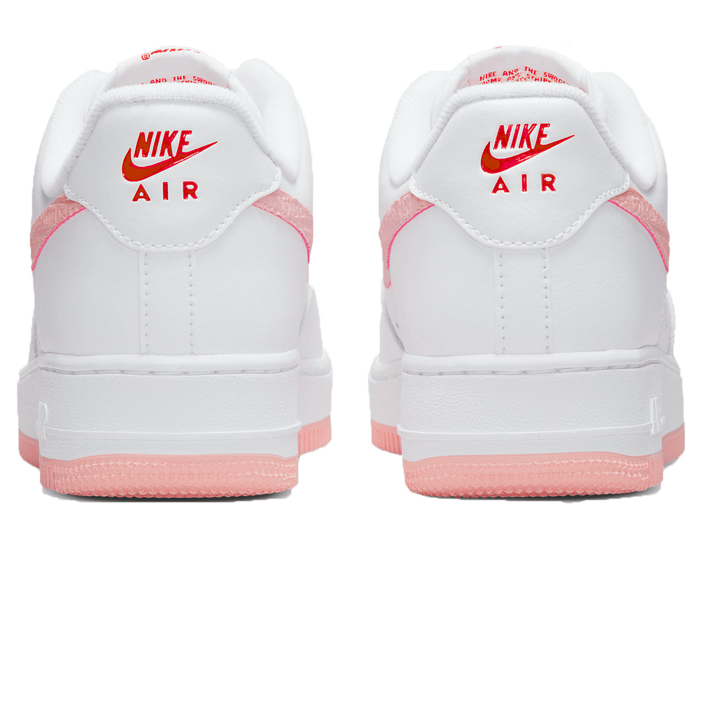 Nike Air Force 1 Low Wmns 'Valentine's Day 2022' — UK 2.5 | EU 35.5 | US 5 — Back View