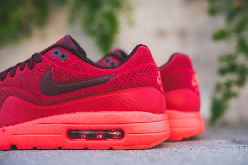 Nike Air Max 1 Ultra Moire 'Gym Red-Orange' — UK 3 | EU 35.5 | US 3.5 — Back View
