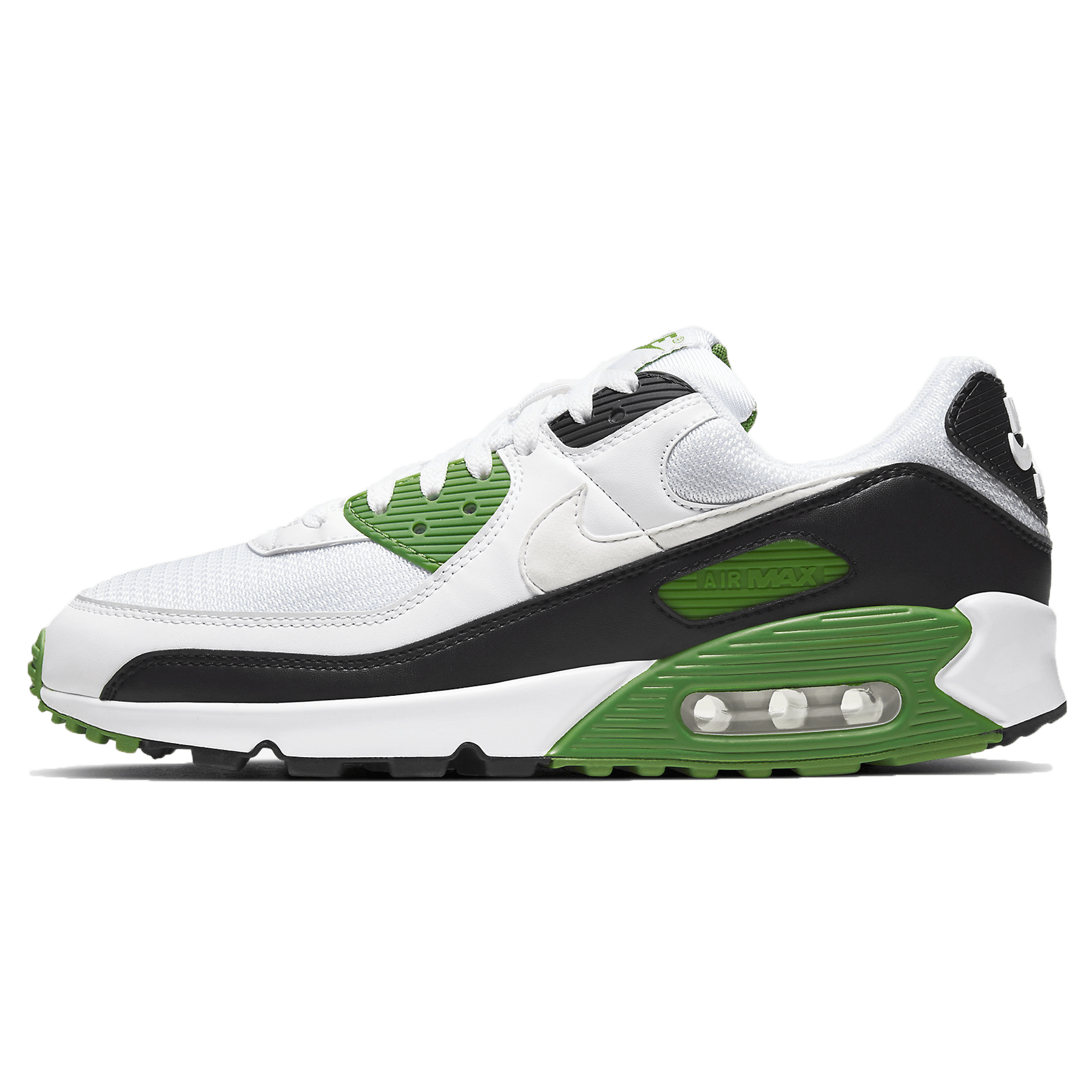 Nike Air Max 90 'Chlorophyll' — UK 3 | EU 35.5 | US 3.5 — Front View