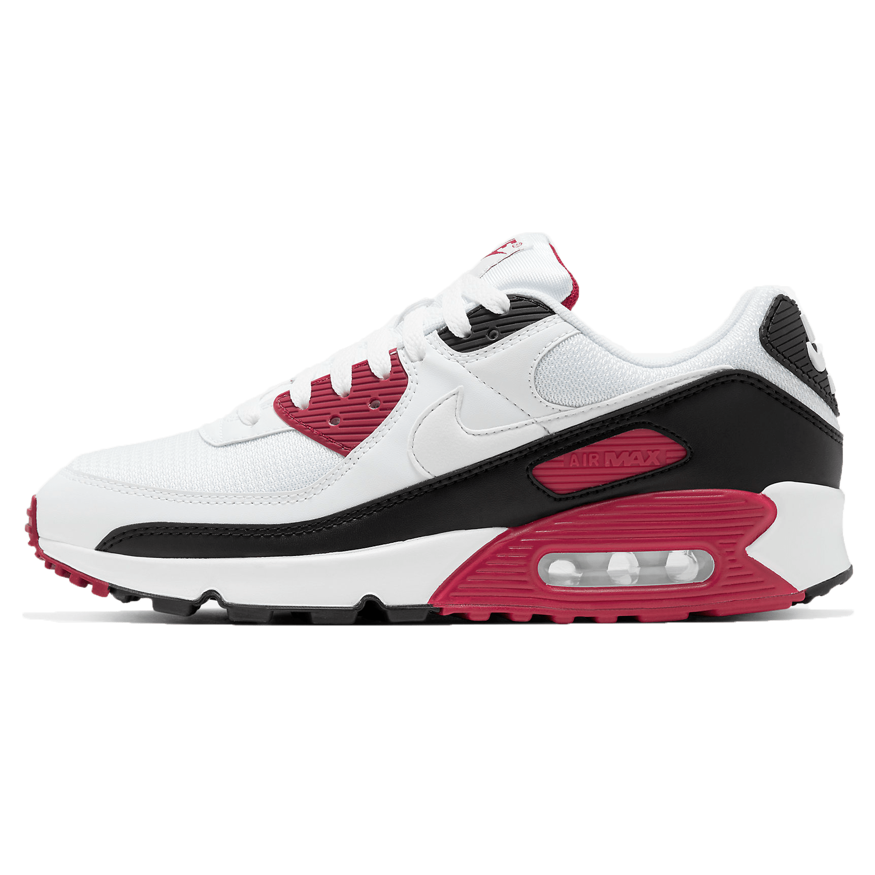 Nike Air Max 90 'New Maroon' — UK 3 | EU 35.5 | US 3.5 — Front View