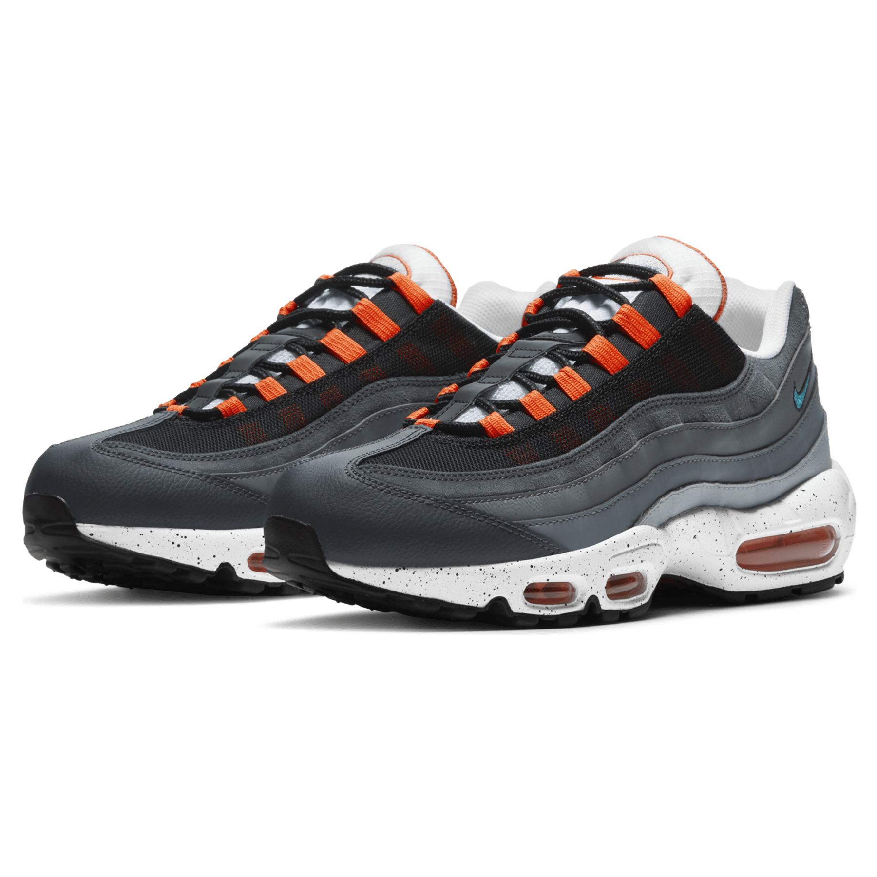 Nike Air Max 95 'Black Speckled' — UK 3 | EU 35.5 | US 3.5 — Side View