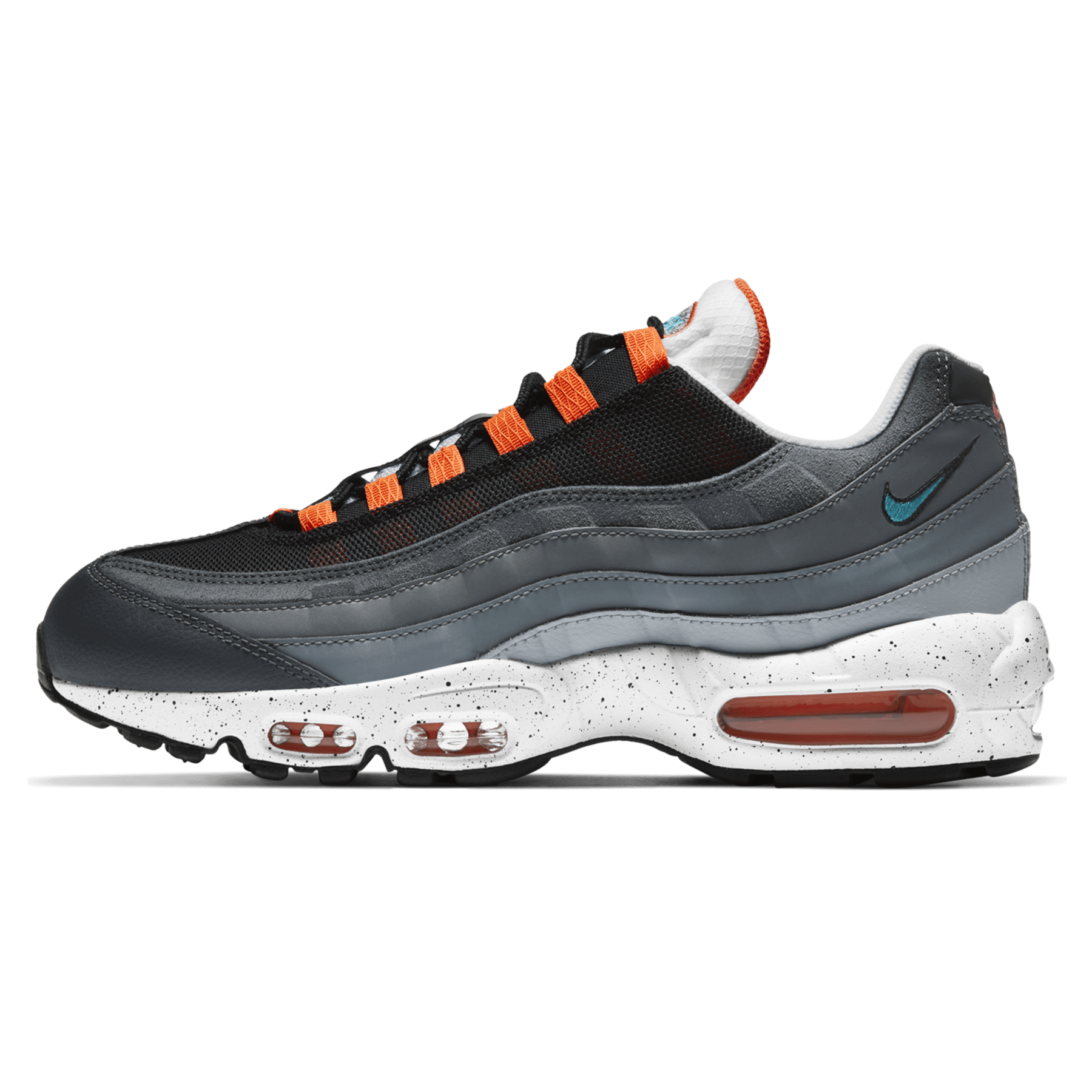 Nike Air Max 95 'Black Speckled' — UK 3 | EU 35.5 | US 3.5 — Front View