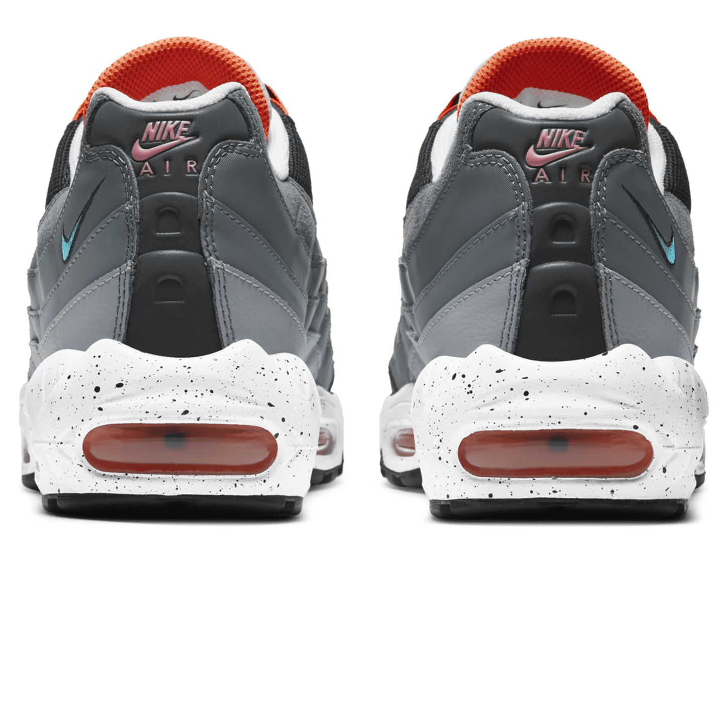 Nike Air Max 95 'Black Speckled' — UK 3 | EU 35.5 | US 3.5 — Back View