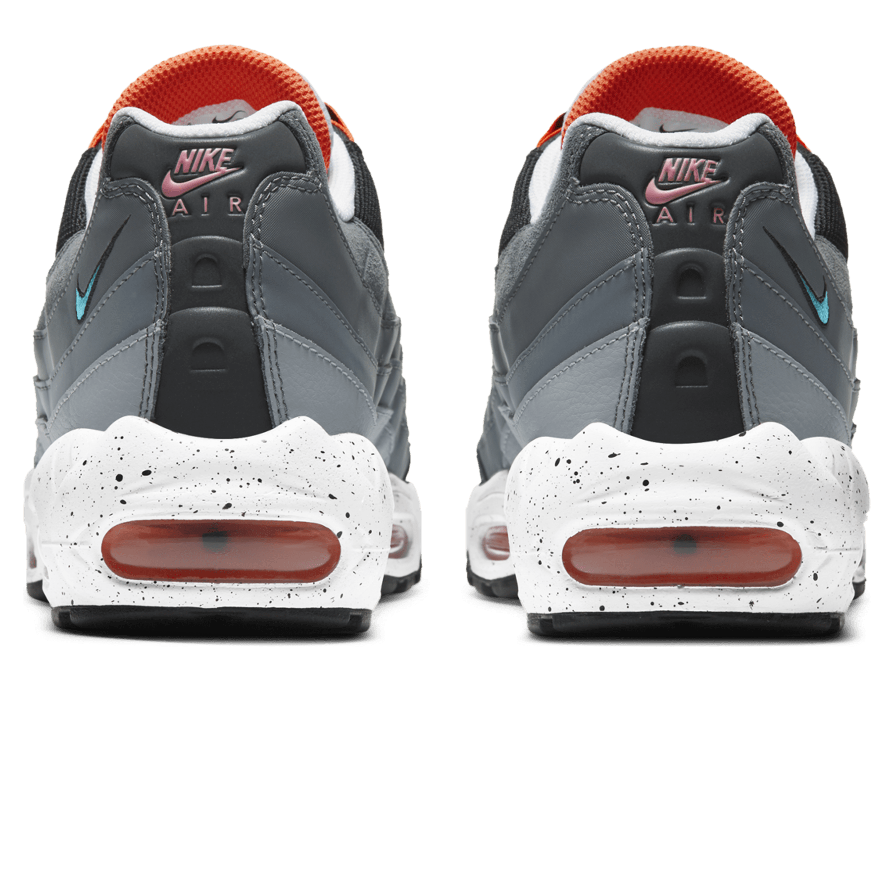 Nike Air Max 95 'Black Speckled' — UK 3 | EU 35.5 | US 3.5 — Back View