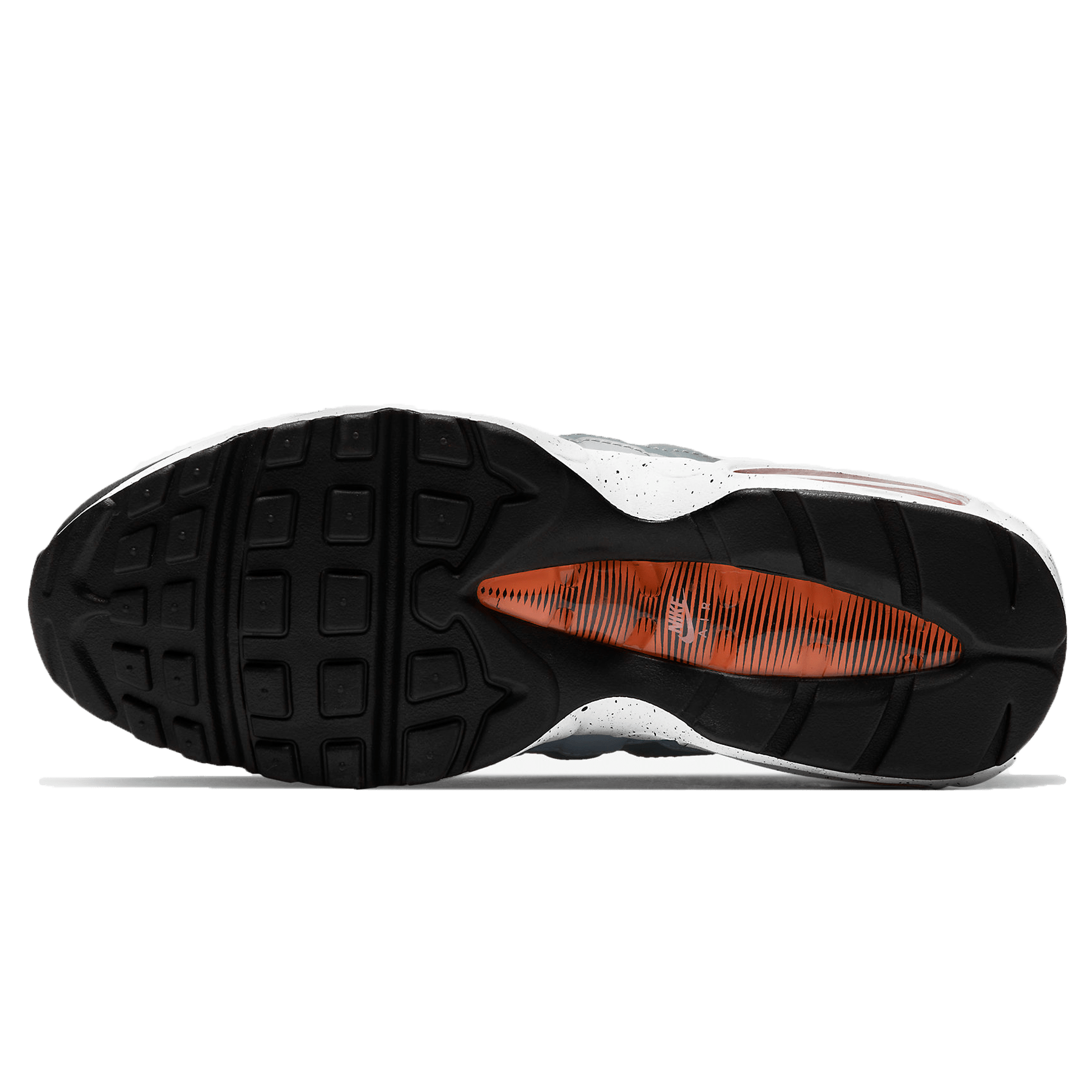 Nike Air Max 95 'Black Speckled' — UK 3 | EU 35.5 | US 3.5 — Top View