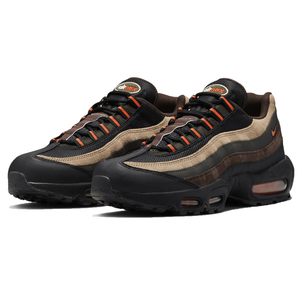 Nike Air Max 95 'Dark Army' — UK 3 | EU 35.5 | US 3.5 — Side View