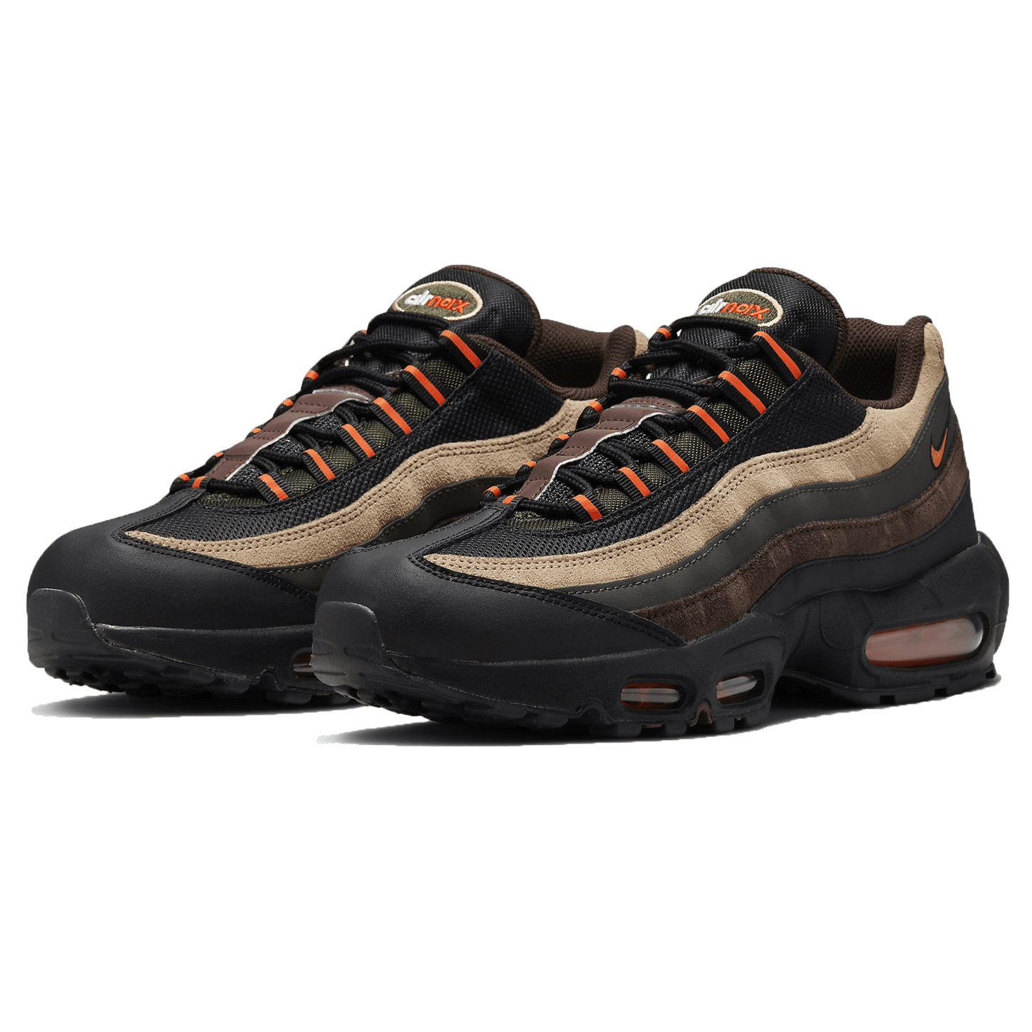 Nike Air Max 95 'Dark Army' — UK 3 | EU 35.5 | US 3.5 — Side View