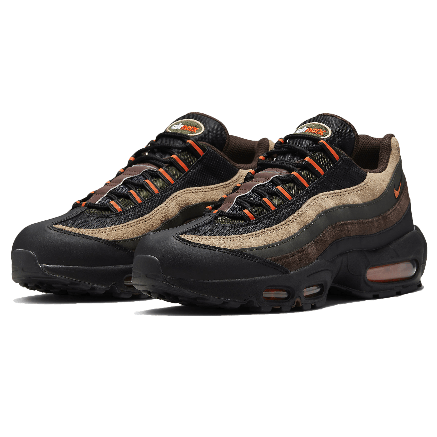 Nike Air Max 95 'Dark Army' — UK 3 | EU 35.5 | US 3.5 — Side View