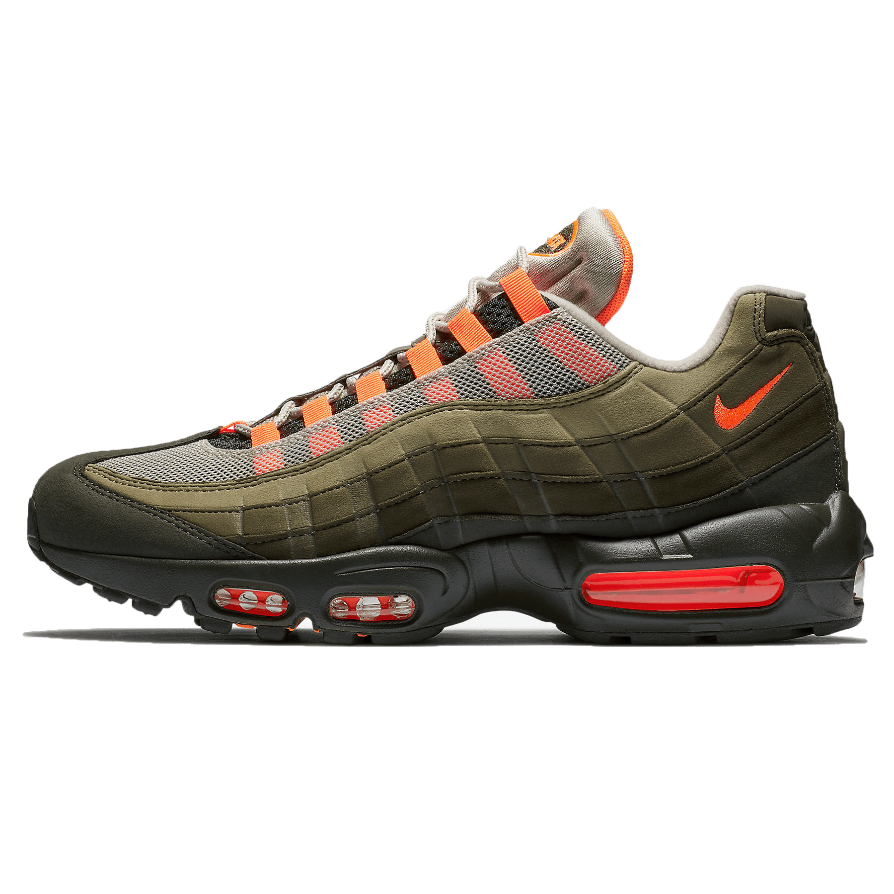 Nike Air Max 95 'Neutral Olive' — UK 3 | EU 35.5 | US 3.5 — Front View
