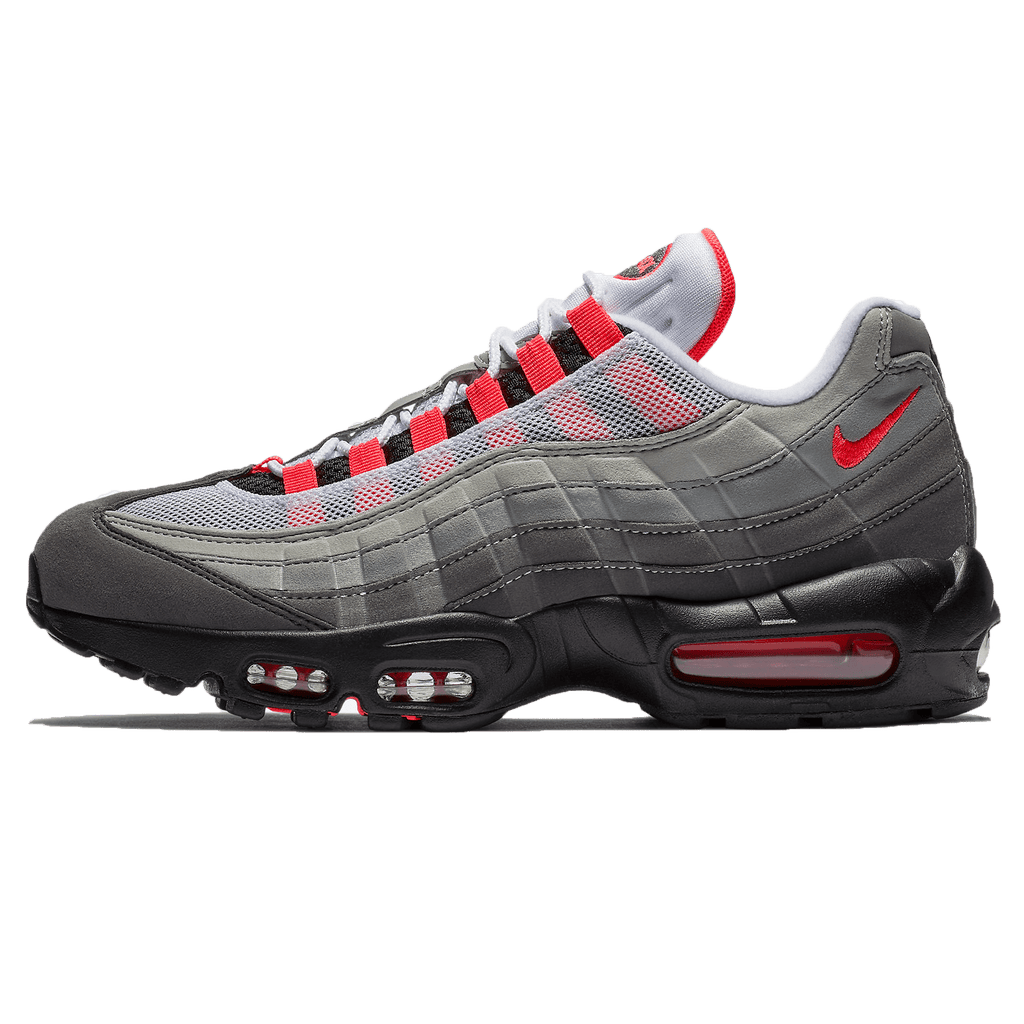 Nike Air Max 95 OG Solar Red — UK 3 | EU 35.5 | US 3.5 — Front View