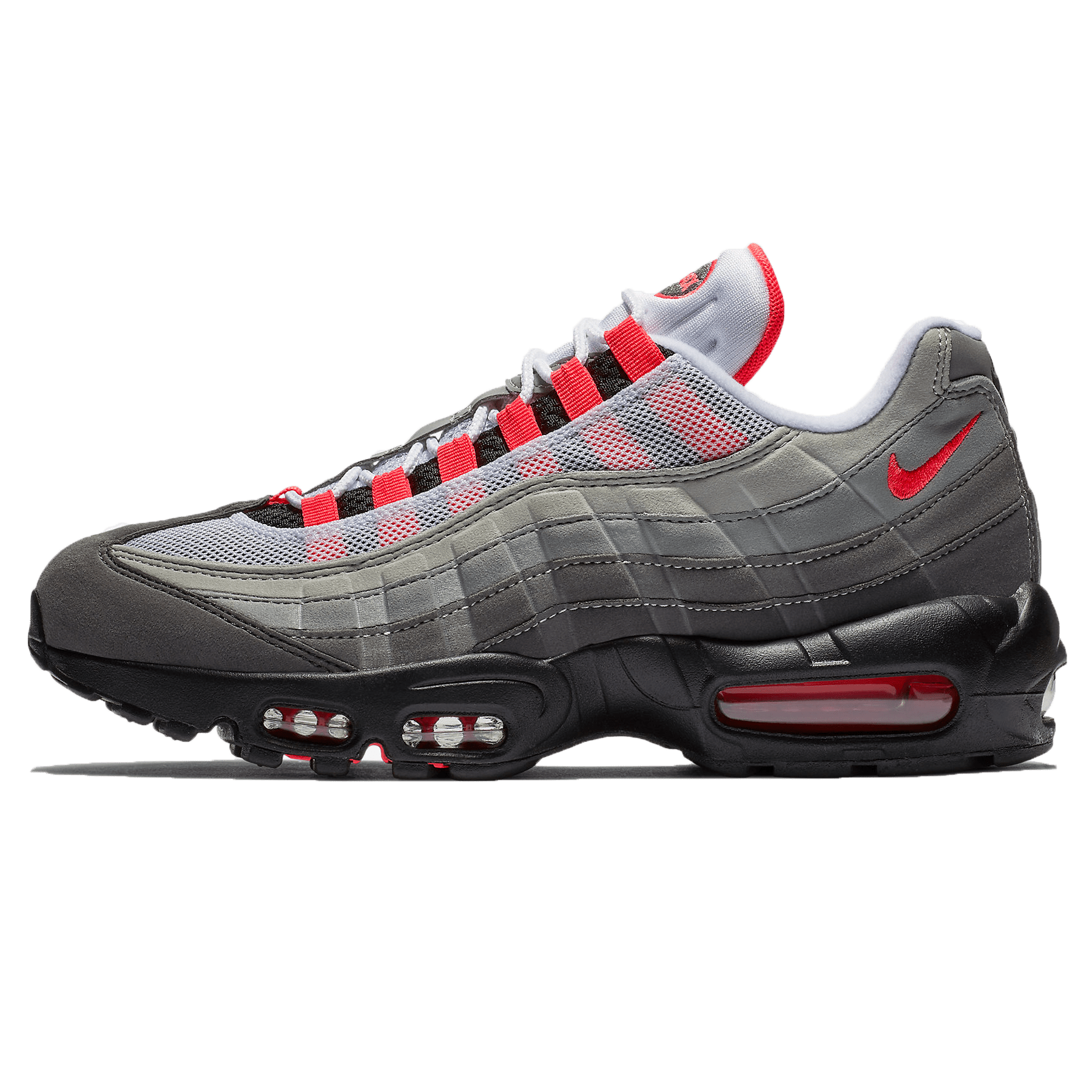 Nike Air Max 95 OG Solar Red — UK 3 | EU 35.5 | US 3.5 — Front View