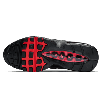 Nike Air Max 95 OG Solar Red — UK 3 | EU 35.5 | US 3.5 — Top View