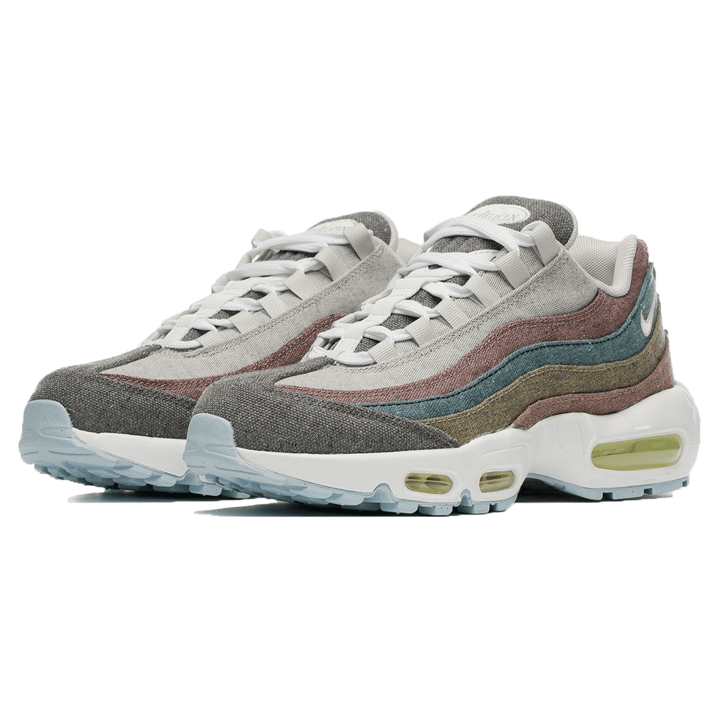 Nike Air Max 95 'Recycled Canvas Pack' — UK 3 | EU 35.5 | US 3.5 — Side View