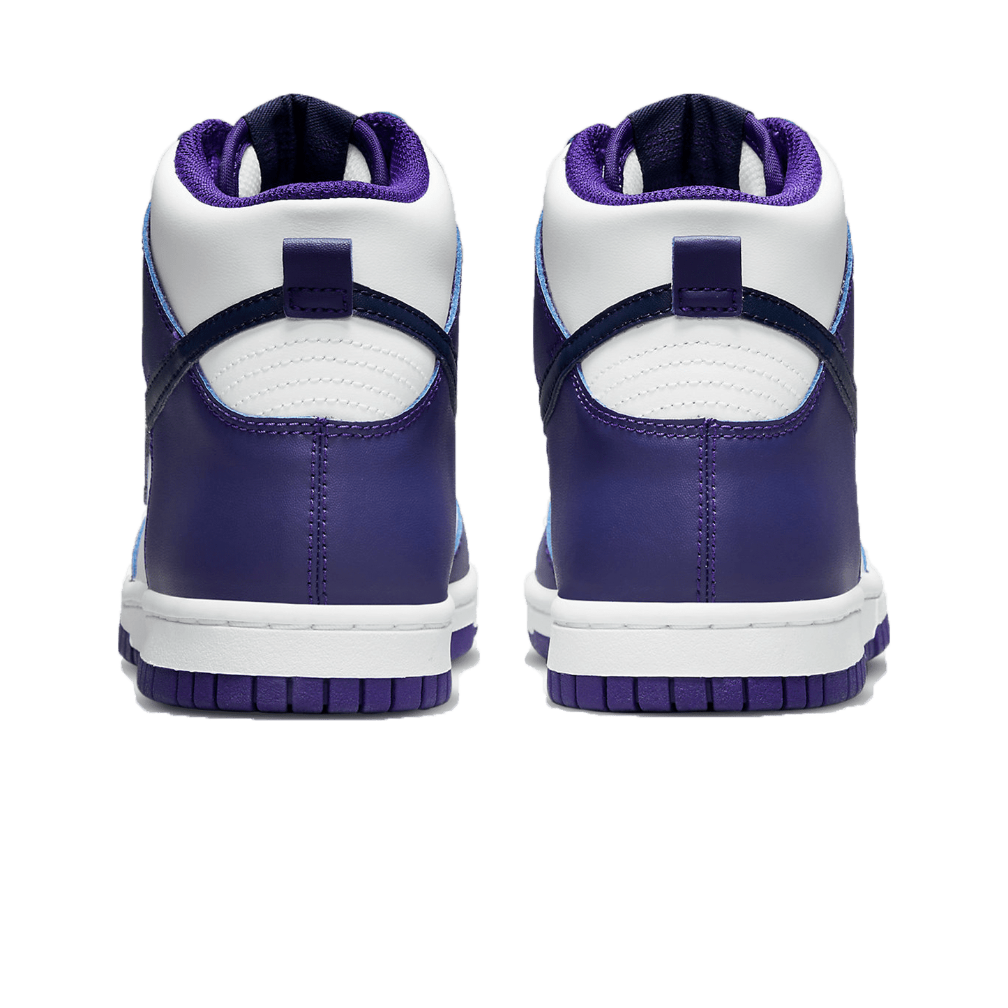 Nike Dunk High GS 'Purple Midnight Navy' — UK 13.5 | EU 32 | US 1Y — Back View