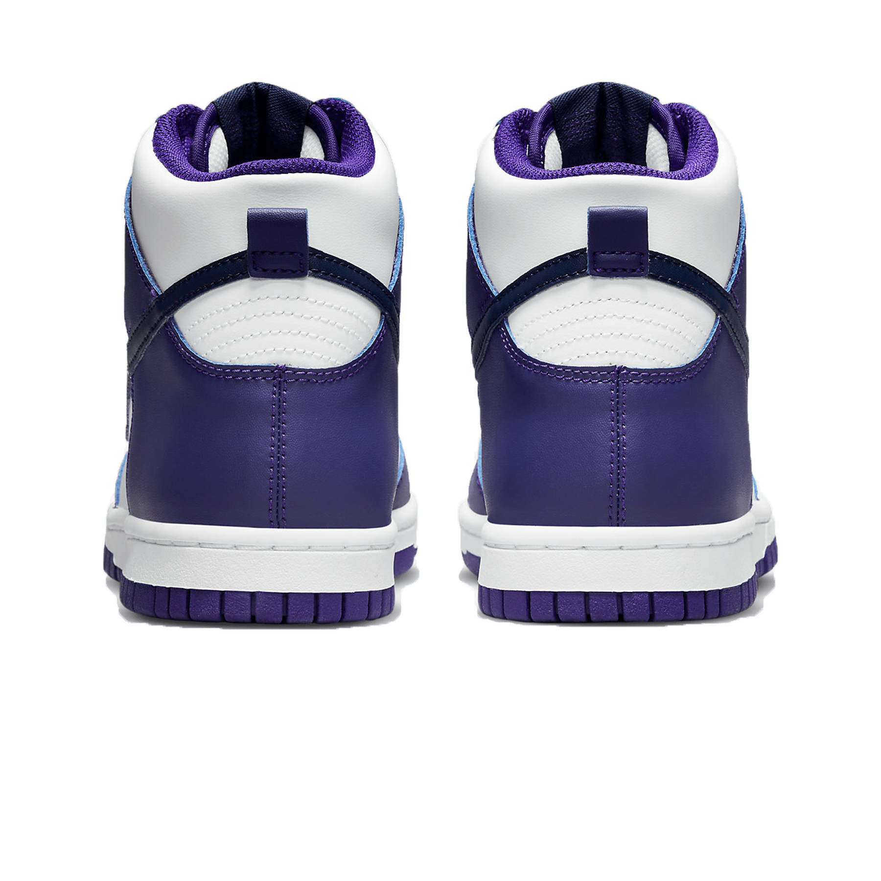 Nike Dunk High GS 'Purple Midnight Navy' — UK 13.5 | EU 32 | US 1Y — Back View