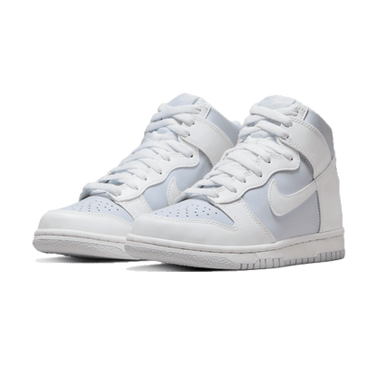 Nike Dunk High GS 'Summit White Football Grey' — UK 13.5 | EU 32 | US 1Y — Side View