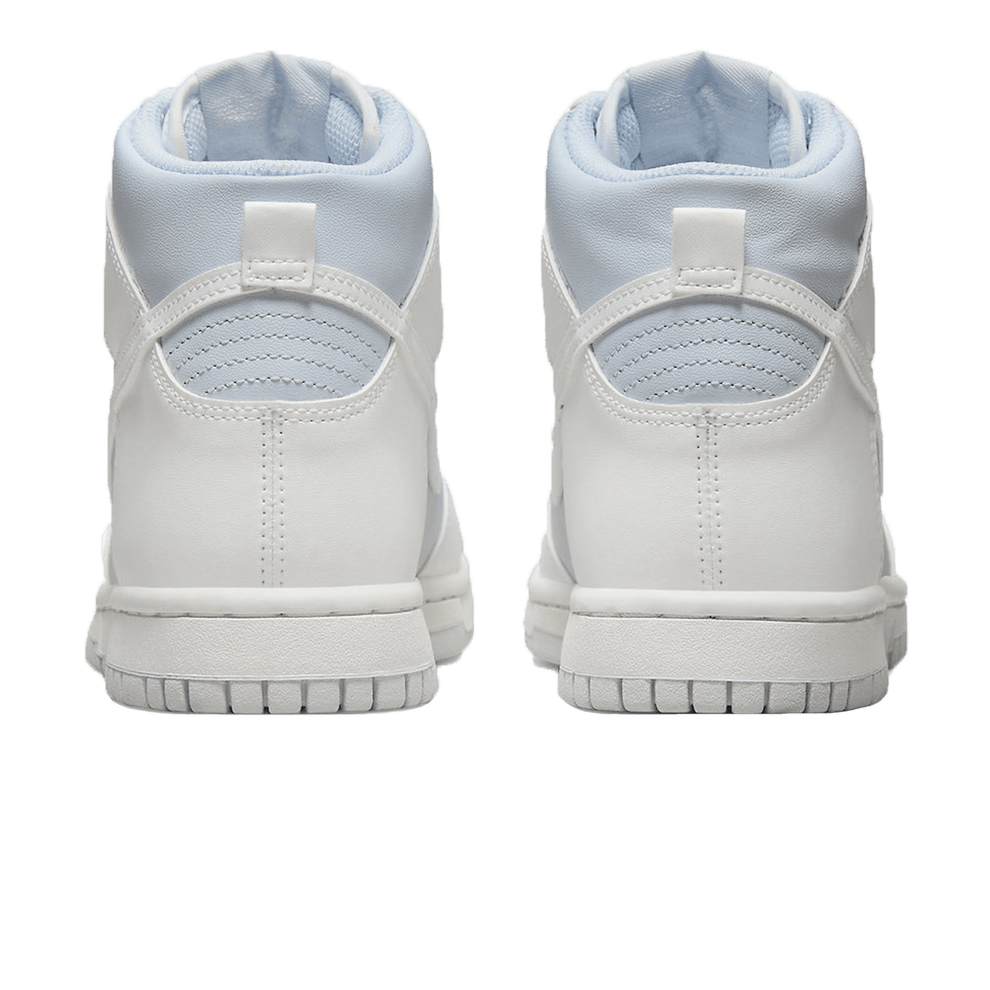 Nike Dunk High GS 'Summit White Football Grey' — UK 13.5 | EU 32 | US 1Y — Back View