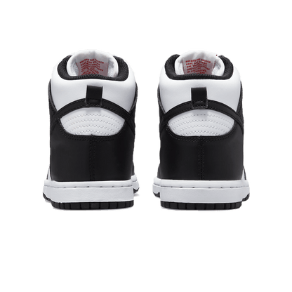 Nike Dunk High PS 'Black White' — UK 10C | EU 27.5 | US 10.5C — Back View