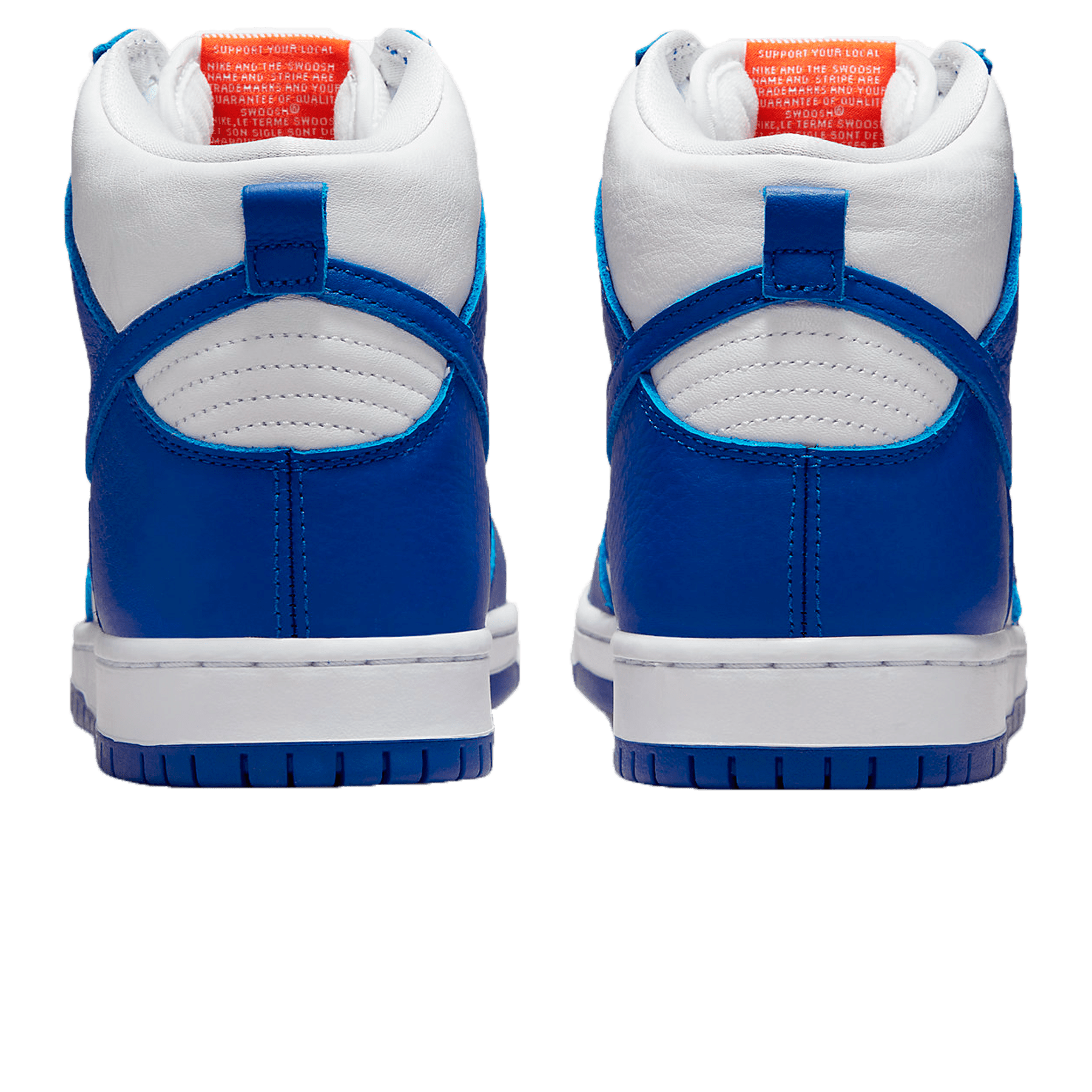 Nike Dunk High Pro ISO SB 'Kentucky' — UK 3 | EU 35.5 | US 3.5 — Back View