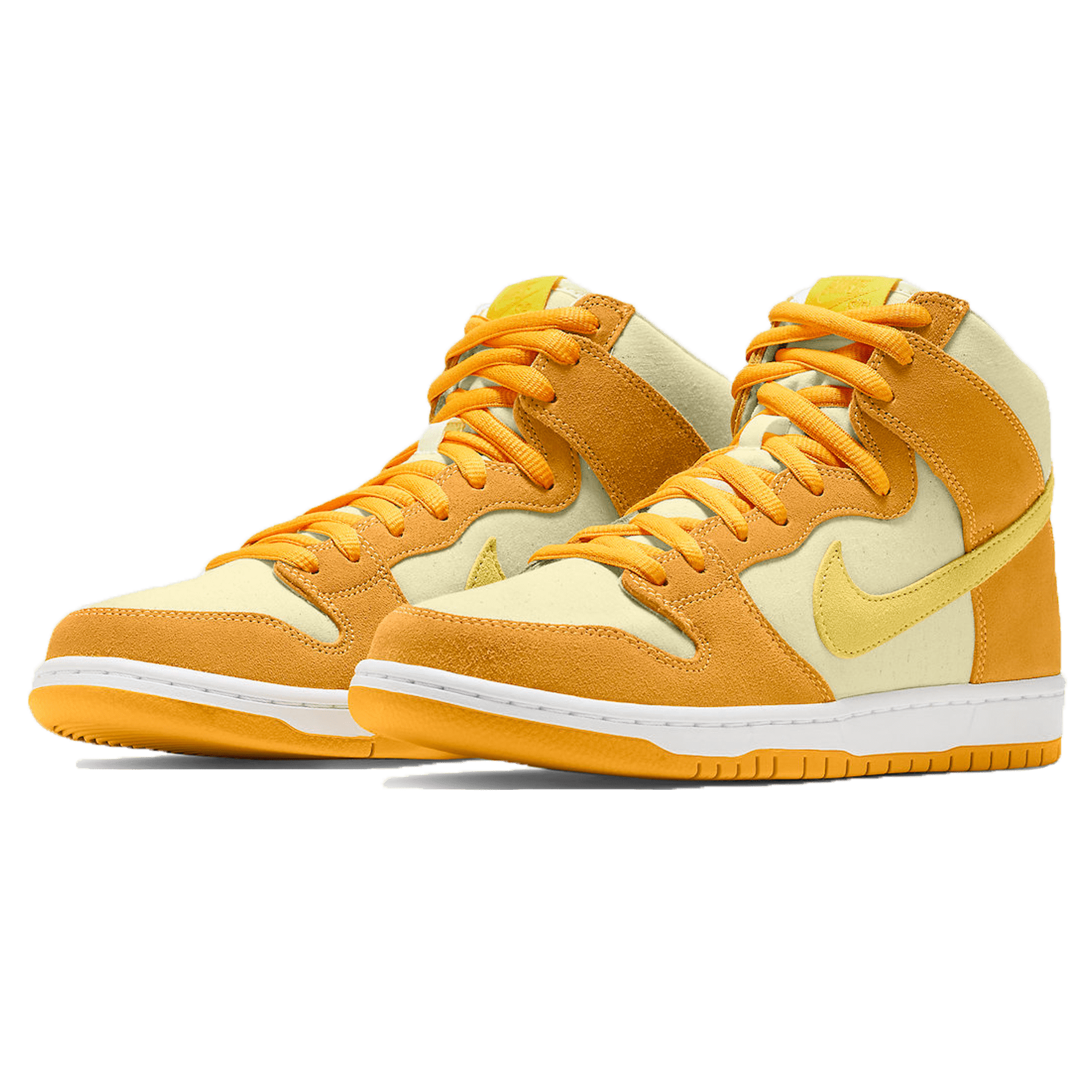 Nike Dunk High Pro SB 'Fruity Pack - Pineapple' — UK 3 | EU 35.5 | US 3.5 — Side View
