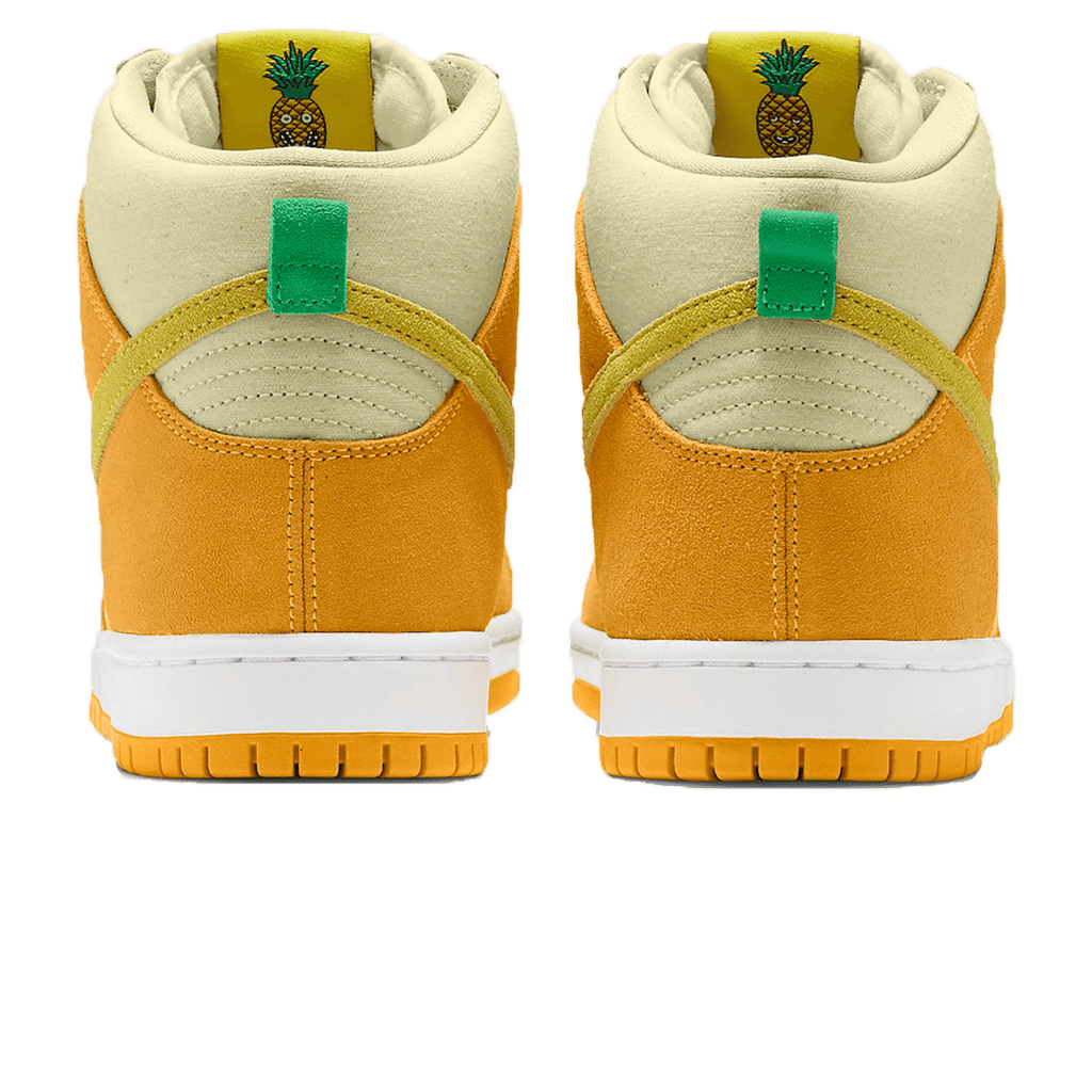 Nike Dunk High Pro SB 'Fruity Pack - Pineapple' — UK 3 | EU 35.5 | US 3.5 — Back View