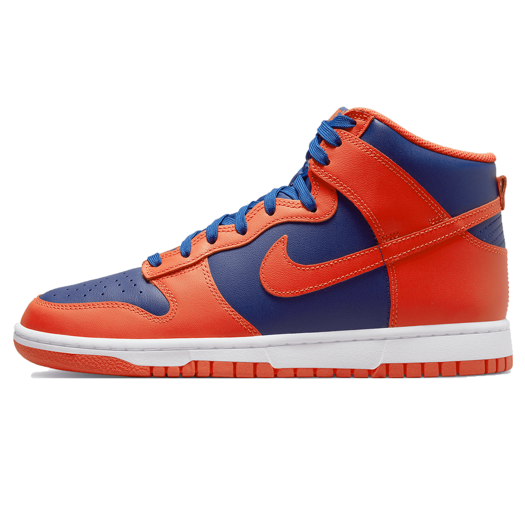 Nike Dunk High Retro 'Knicks' — UK 3 | EU 35.5 | US 3.5 — Front View