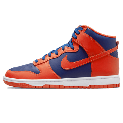 Nike Dunk High Retro 'Knicks' — UK 3 | EU 35.5 | US 3.5 — Front View