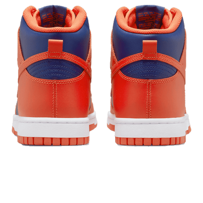 Nike Dunk High Retro 'Knicks' — UK 3 | EU 35.5 | US 3.5 — Back View
