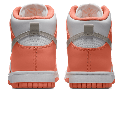 Nike Dunk High Wmns White Salmon — UK 2.5 | EU 35.5 | US 5 — Back View