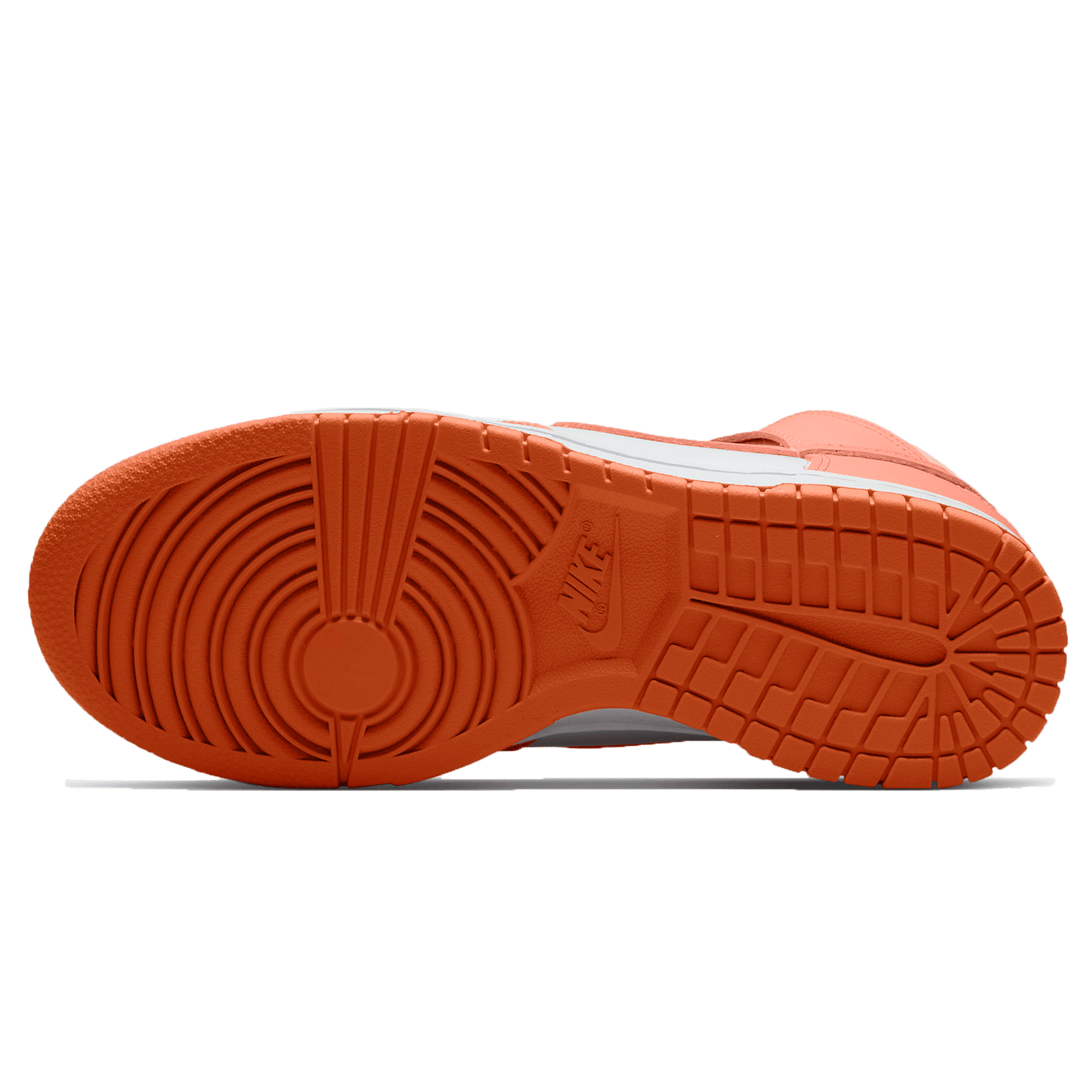 Nike Dunk High Wmns White Salmon — UK 2.5 | EU 35.5 | US 5 — Top View