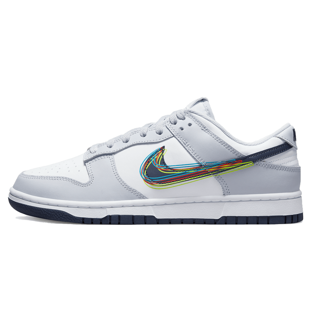 Nike Dunk Low 3D Swoosh — UK 3 | EU 35.5 | US 3.5 — Front View