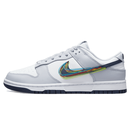 Nike Dunk Low 3D Swoosh — UK 3 | EU 35.5 | US 3.5 — Front View