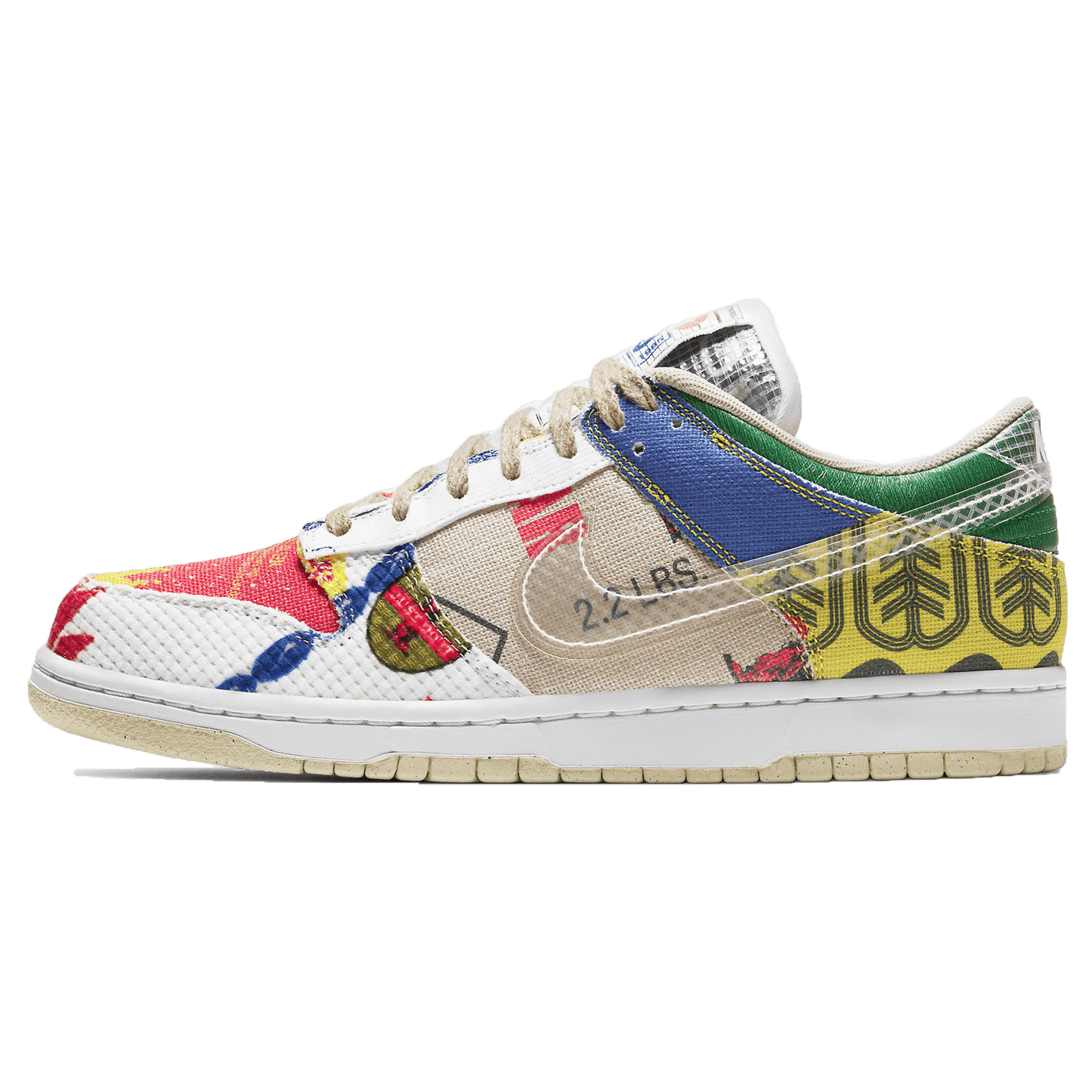 Nike Dunk Low 'City Market' — UK 3 | EU 35.5 | US 3.5 — Front View