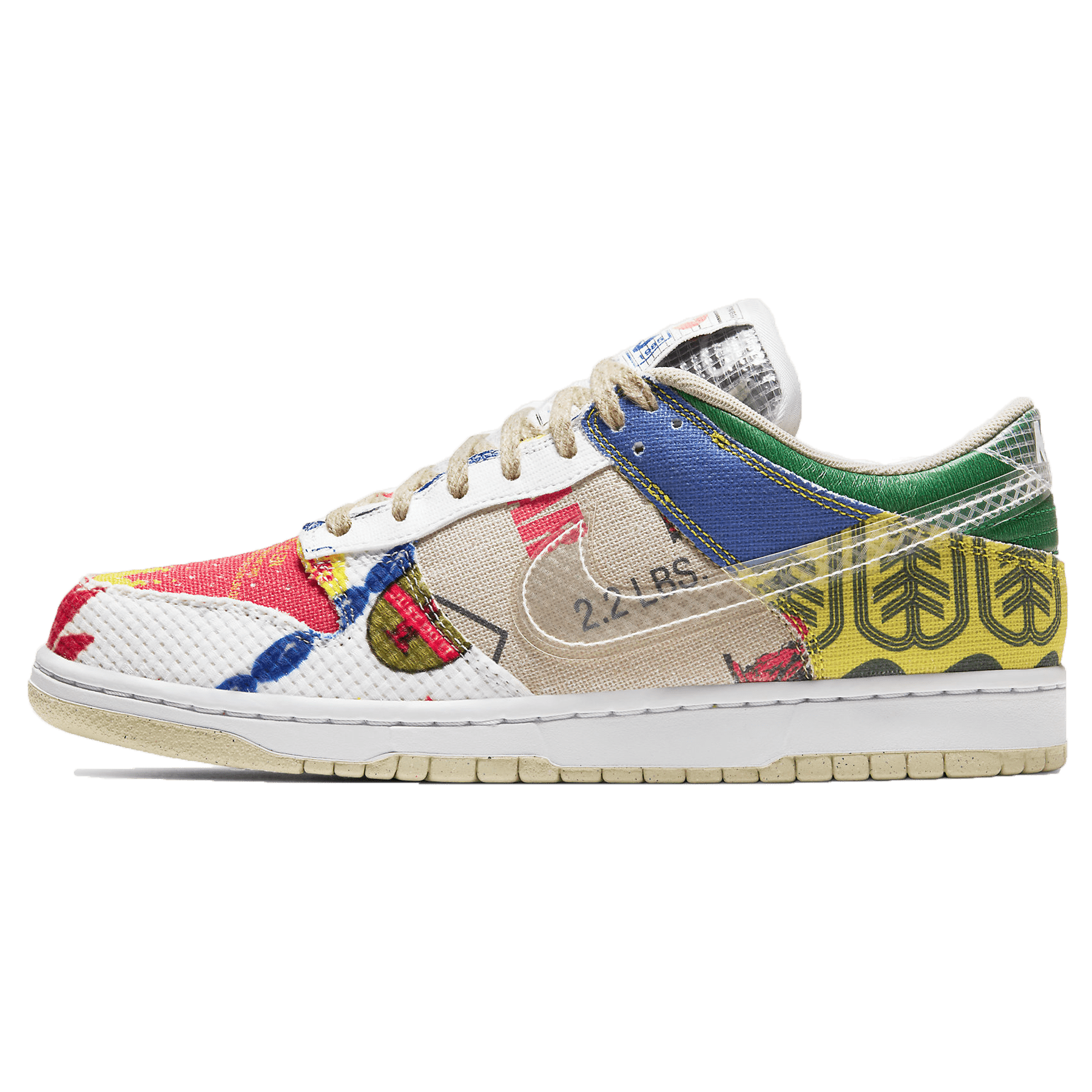 Nike Dunk Low 'City Market' — UK 3 | EU 35.5 | US 3.5 — Front View