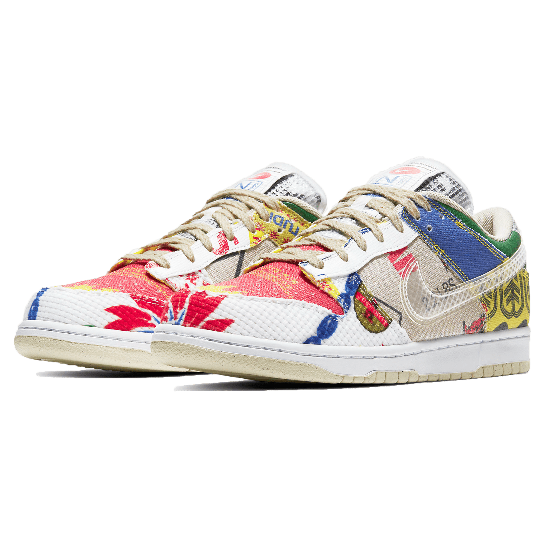 Nike Dunk Low 'City Market' — UK 3 | EU 35.5 | US 3.5 — Side View