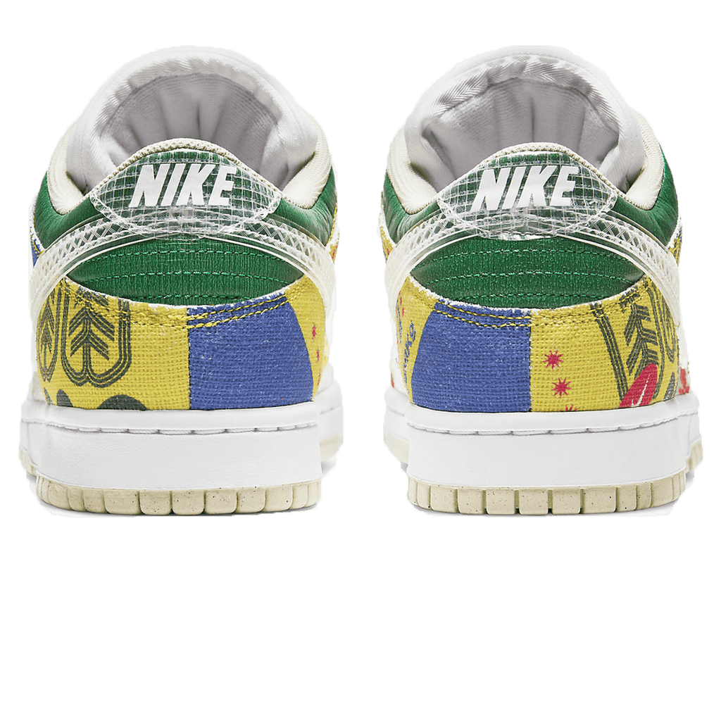 Nike Dunk Low 'City Market' — UK 3 | EU 35.5 | US 3.5 — Back View