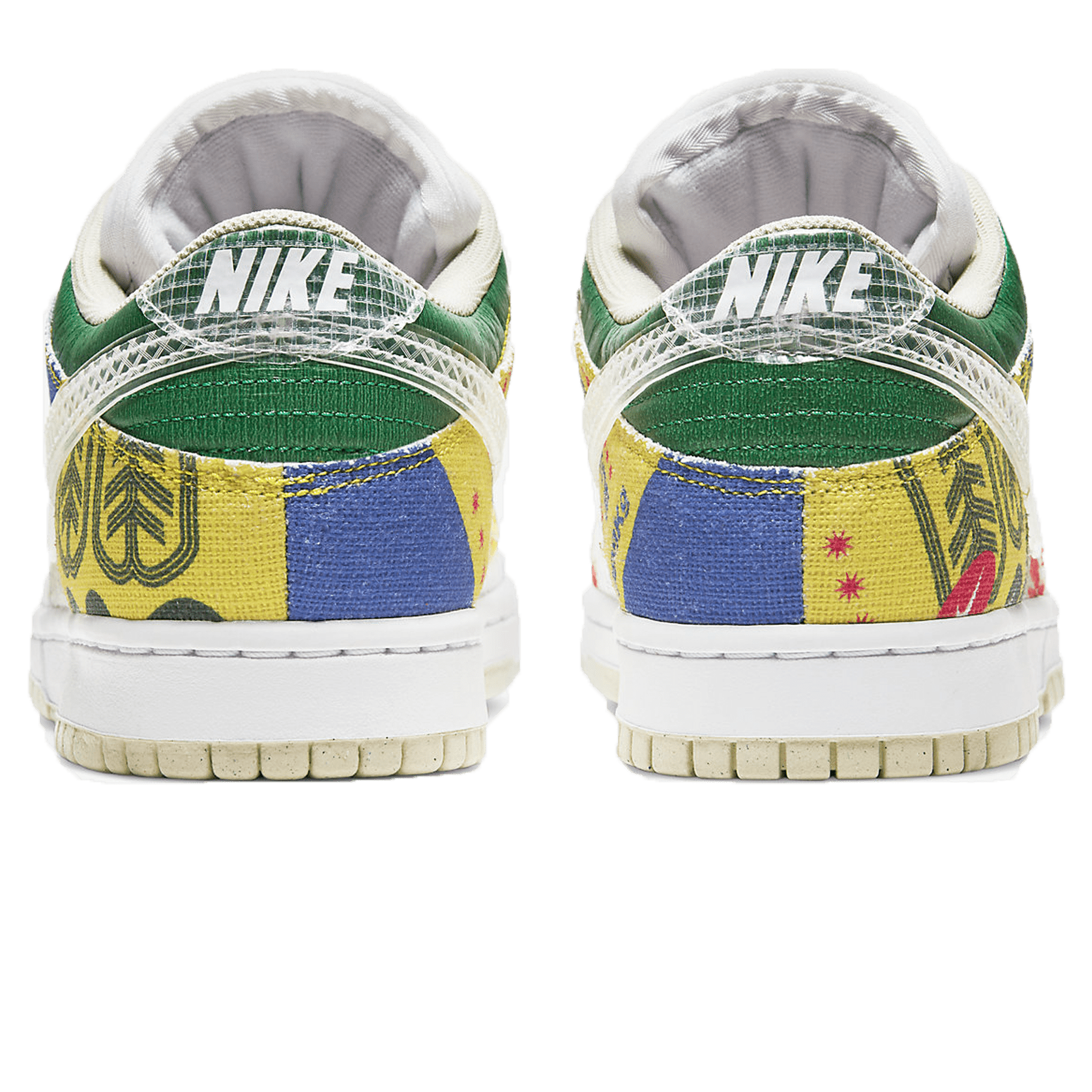 Nike Dunk Low 'City Market' — UK 3 | EU 35.5 | US 3.5 — Back View