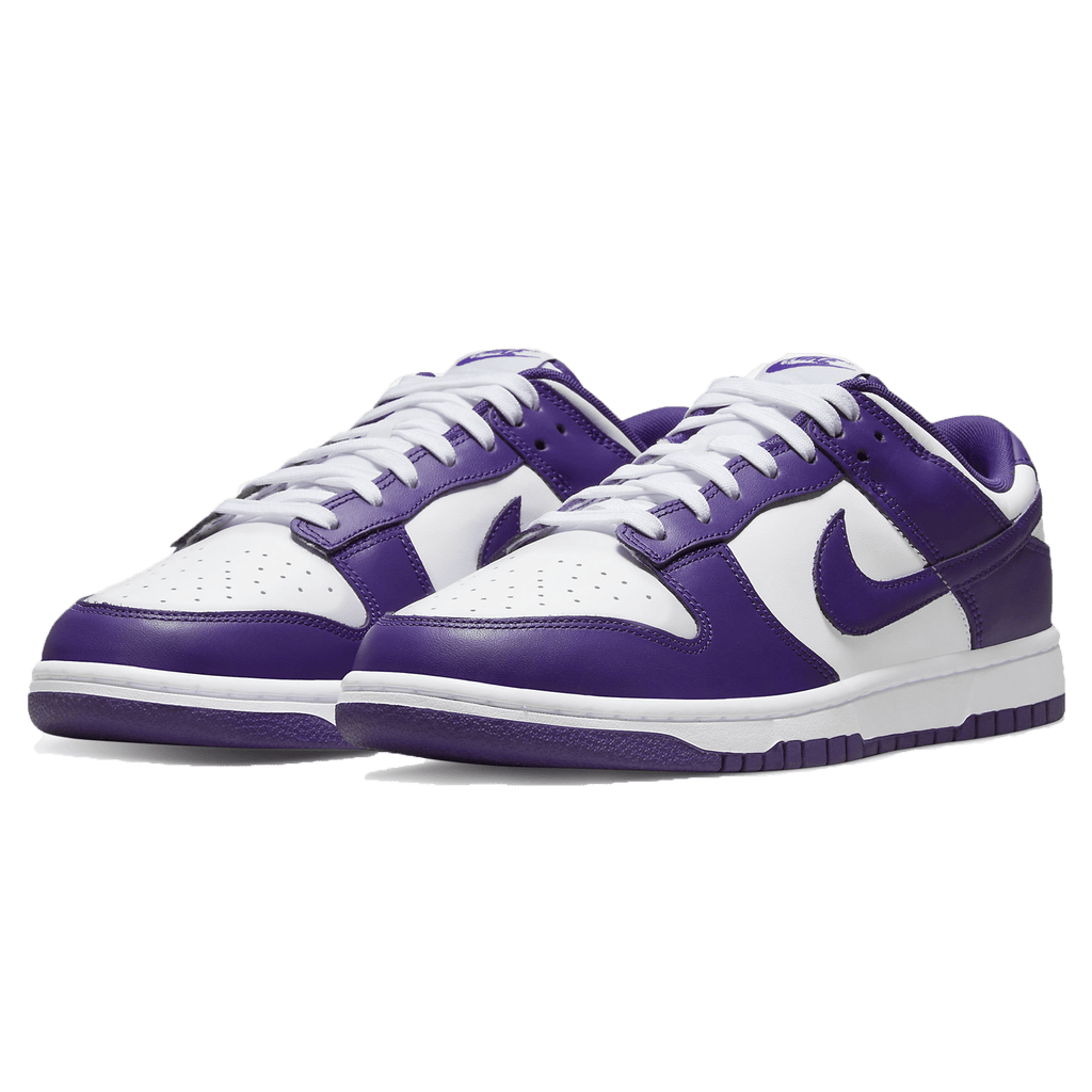 Nike Dunk Low 'Court Purple' — UK 3 | EU 35.5 | US 3.5 — Back View