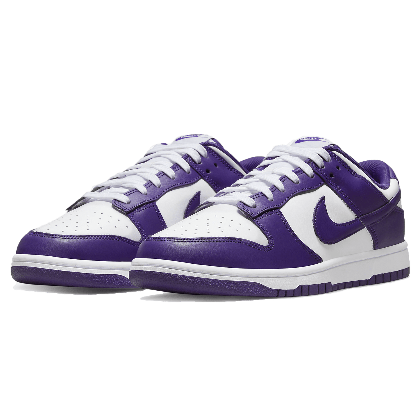 Nike Dunk Low 'Court Purple' — UK 3 | EU 35.5 | US 3.5 — Back View