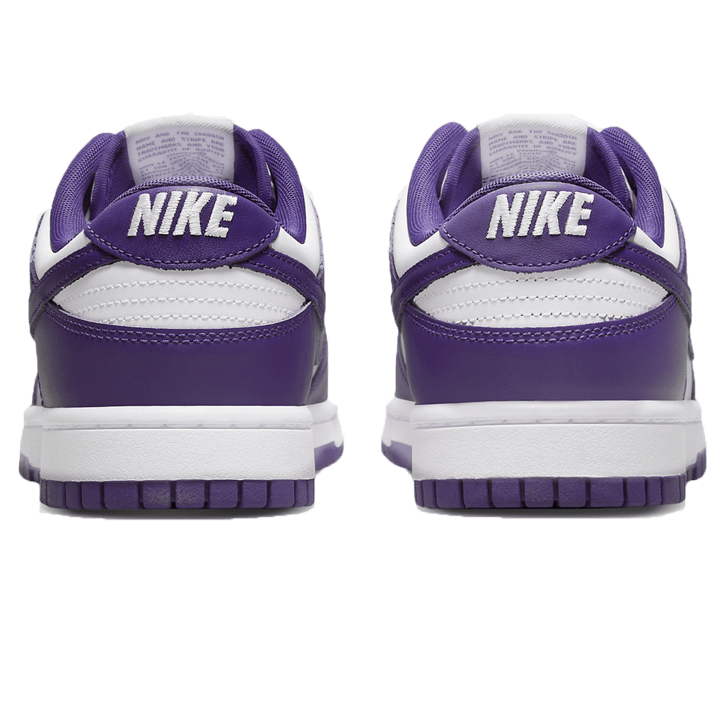 Nike Dunk Low 'Court Purple' — UK 3 | EU 35.5 | US 3.5 — Top View