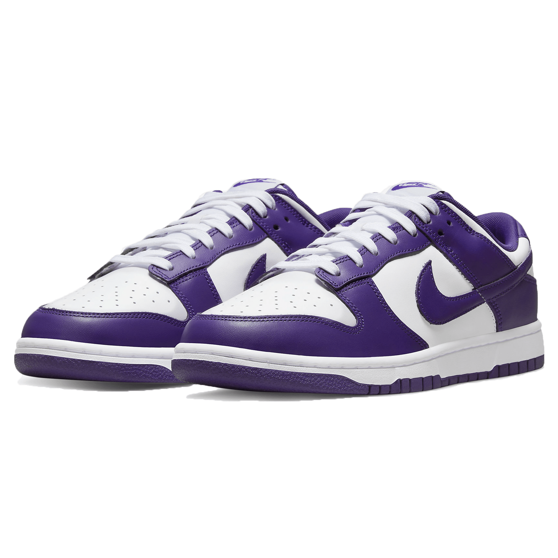 Nike Dunk Low 'Court Purple' — UK 3 | EU 35.5 | US 3.5 — Back View