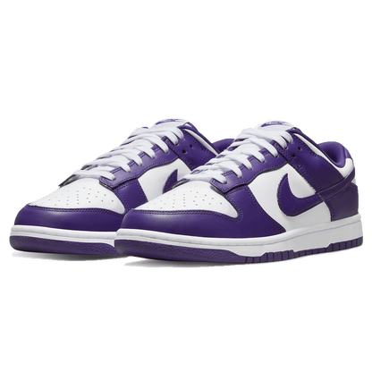 Nike Dunk Low 'Court Purple' — UK 3 | EU 35.5 | US 3.5 — Back View