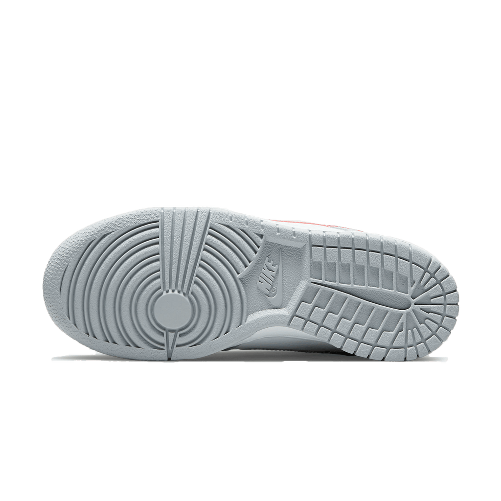 Nike Dunk Low GS 'Grey Red' — UK 13.5 | EU 32 | US 1Y — Top View