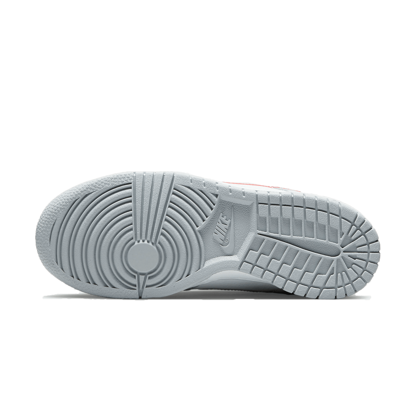 Nike Dunk Low GS 'Grey Red' — UK 13.5 | EU 32 | US 1Y — Top View