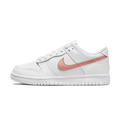 Nike Dunk Low GS 'White Metallic Red Bronze' — UK 13.5 | EU 32 | US 1Y — Front View