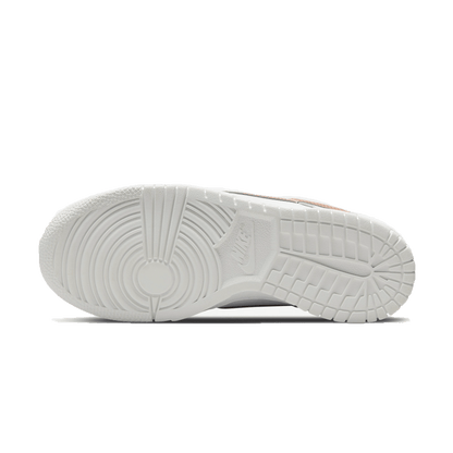 Nike Dunk Low GS 'White Metallic Red Bronze' — UK 13.5 | EU 32 | US 1Y — Top View