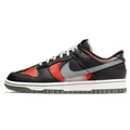 Nike Dunk Low 'Graffiti Pack - Black Red' — UK 3 | EU 35.5 | US 3.5 — Front View