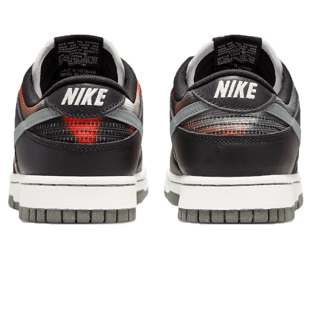 Nike Dunk Low 'Graffiti Pack - Black Red' — UK 3 | EU 35.5 | US 3.5 — Side View