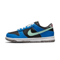 Nike Dunk Low SE GS 'Black Light Photo Blue Mint Foam' — UK 13.5 | EU 32 | US 1Y — Front View
