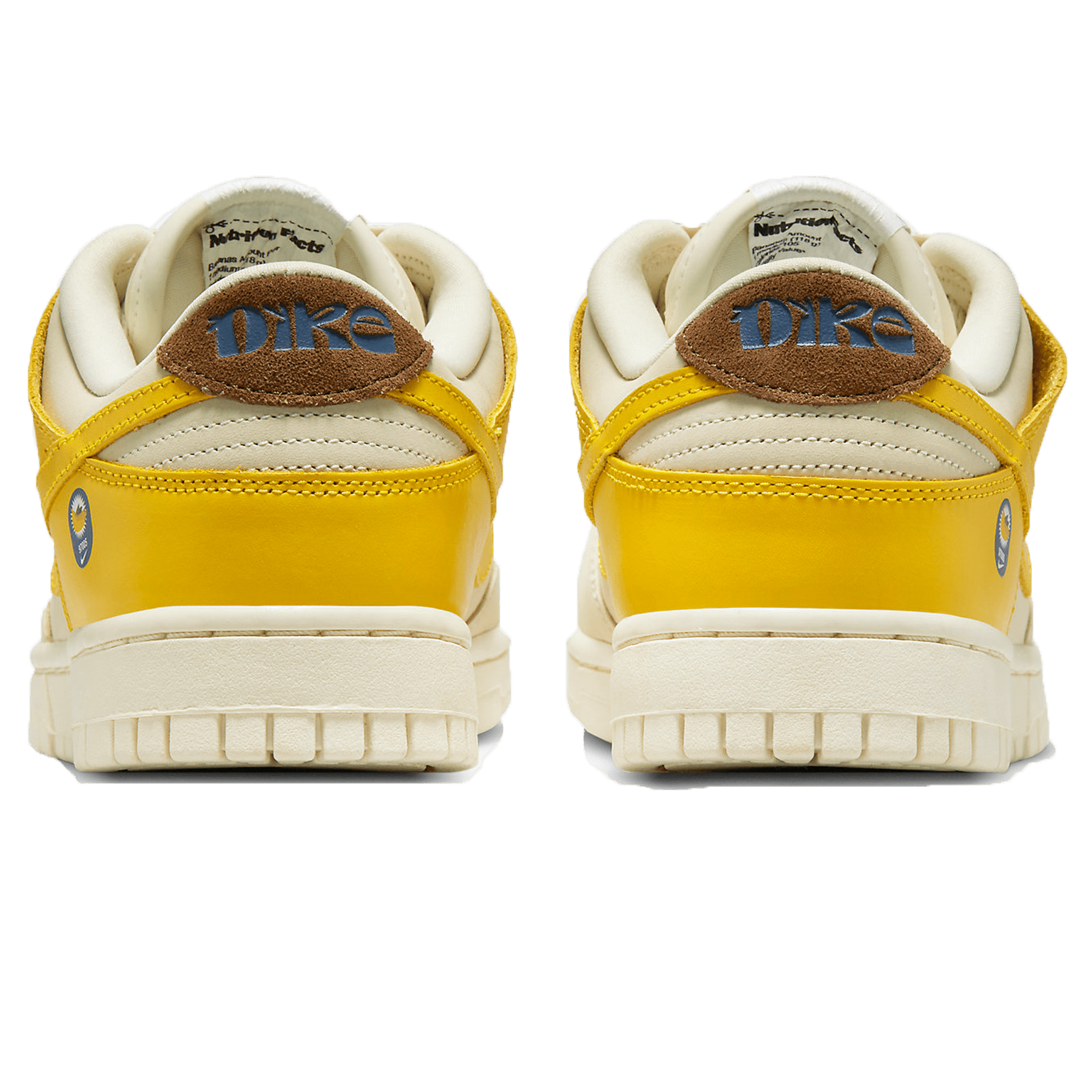 Nike Dunk Low LX Wmns 'Banana' — UK 2.5 | EU 35.5 | US 5 — Back View